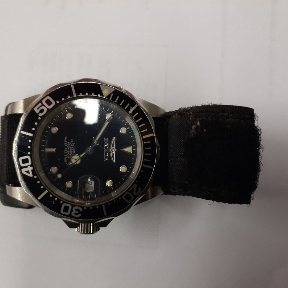 Invicta Men's Watch Pro Diver Quartz Black Dial